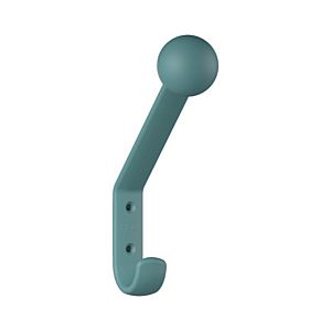 Hewi 477 coat hook 477.90B08155 172x22x116mm, with spacer 131mm, matt, aqua blue