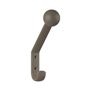 Hewi 477 coat hook 477.90B08084 172x22x116mm, with ball, matt, umbra