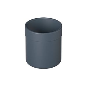 Hewi 477 mug 477.04B02092 anthracite grey, flat bottom, matt