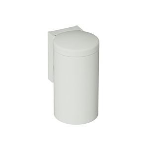 Hewi 477 waste bin 477.05B30097 340x210mm, with hinged lid, knee operation, matt, light grey