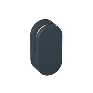 Hewi 477 mirror holder 477.01B10092 30x60x18mm, flat, 801 piece, matt, anthracite grey