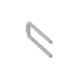 Hewi 477 porte-serviettes 477.09B10095 445x160mm, 801 pièces, mat, gris roche