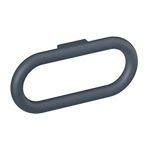 Hewi 477 anneau porte-serviettes 477.09B30092 320x150mm, mat, gris anthracite