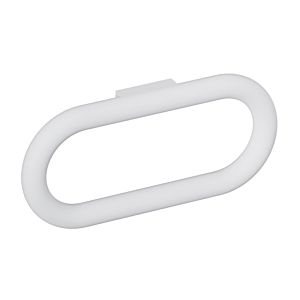 Hewi 477 anneau porte-serviettes 477.09B30098 320x150mm, mat, blanc signal