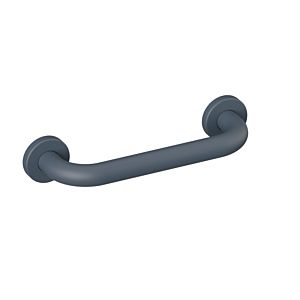 Hewi 477 bath grip 477.31B10092 250x85x28mm, Escutcheon d= 60mm, matt, anthracite grey