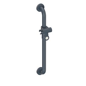 Hewi 477 barre de douche 477.33B12092 600 mm, gris anthracite, mat