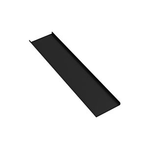 Hewi 950.13.0017DC 360mm, peint par poudrage, 470 x 102 mm, noir mat profond