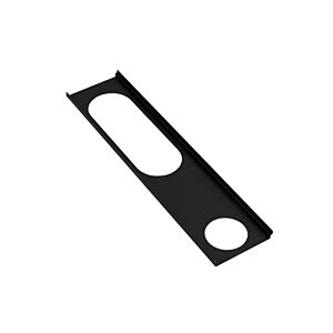 Hewi shelf 950.13.0018DC 470mm, powder-coated, matt black, left