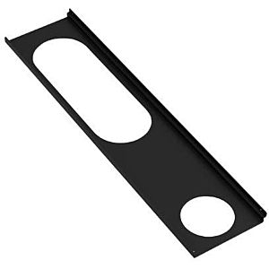 Hewi Ablage 950.13.0018DX 470mm, pulverbeschichtet, weiß tiefmatt, links