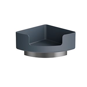 Hewi 802 LifeSystem Eckablage 802.03B22092 Seitenlänge 210mm, mit Wandhalter, matt, anthrazitgrau