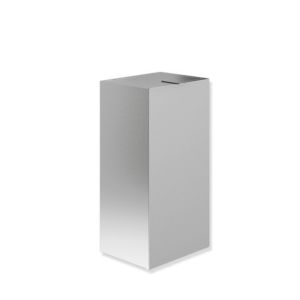 Hewi System 900 papier match0 900.05.002XA Inox mat poncé, 25 l, avec couvercle