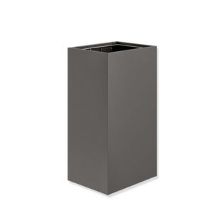 Hewi System 900 papier System 900 900.05.00360SC Inox revêtement par poudre gris foncé perle mica mat profond, 60 l, sans couvercle