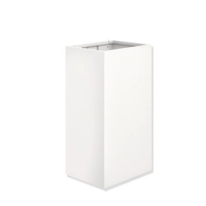 Hewi System 900 papier System 900 900.05.00360DX Inox peint par poudrage blanc mat profond, 60 l, sans couvercle