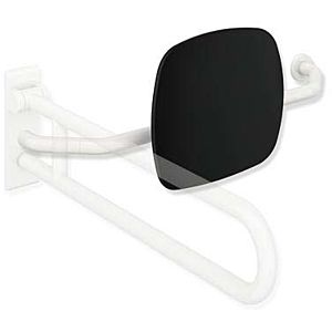 Hewi 801 backrest 801.51.9271R36 distance to wall 230mm, right, backrest signal white, coral
