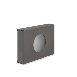 Hewi System 900 900.06.01160SC made of Stainless Steel , powder-coated, dark grey, pearl mica deep matt, wall mounting