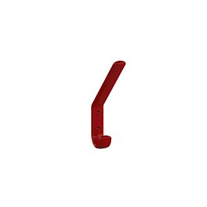 Hewi 477 patère 477.90.07133 hauteur: 165 mm, rubinrot , avec entretoise