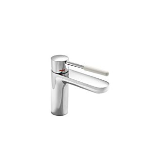 Hewi AQ AQ1B12M1024099 round, projection 159mm, matt, chrome-plated, pure white handle