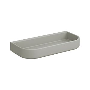 Hewi 477 storage tray 477.03B30095 250x35x115mm, removable, matt, rock grey
