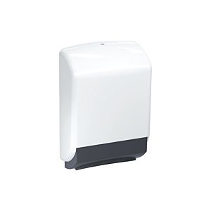 Hewi 477 paper towel dispenser 477.06B6000592 anthracite grey, white translucent, matt
