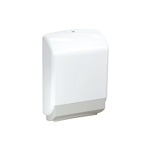 Hewi 477 paper towel dispenser 477.06B6000597 light grey, white translucent, matt