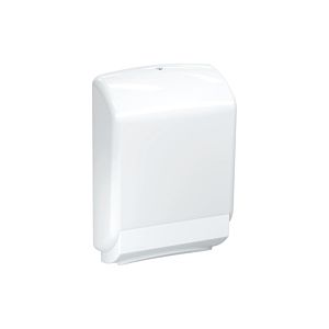 Hewi 477 paper towel dispenser 477.06B6000598 signal white, white translucent, matt