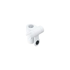 support de douche Hewi 950.33BE019098 108x93mm, mat, blanc signal