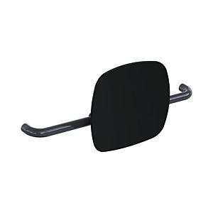 Hewi 801 backrest 801.51.906392 backrest jet black, anthracite grey