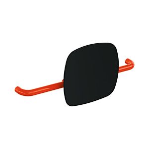 Hewi 801 backrest 801.51.906336 backrest jet black, coral