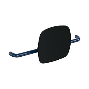 Hewi 801 backrest 801.51.906350 backrest jet black, steel blue