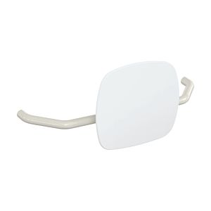 Hewi 801 Rückenstütze 801.51.907199 Wandabstand 230mm, Lehne signalweiß, reinweiß