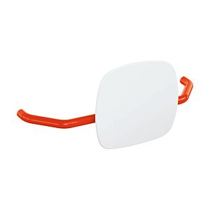 Hewi 801 Rückenstütze 801.51.907136 Wandabstand 230mm, Lehne signalweiß, koralle