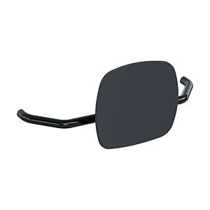 Hewi 801 dossier 801.51.907290 distance au mur 230mm, dossier gris anthracite, noir profond