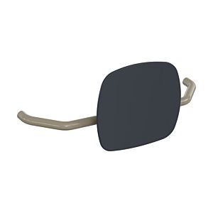 Hewi 801 dossier 801.51.907286 distance au mur 230mm, dossier gris anthracite, sable