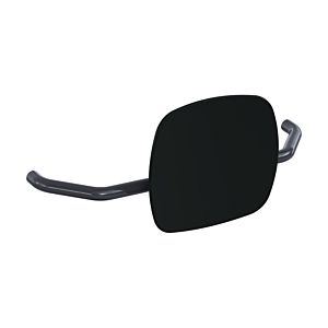 Hewi 801 backrest 801.51.907392 distance to wall 230mm, backrest jet black, anthracite grey