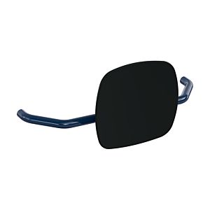 Hewi 801 backrest 801.51.907350 distance to wall 230mm, backrest jet black, steel blue