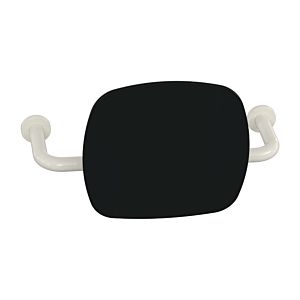 Hewi Rückenstütze 801.51.913399 Wandabstand 230mm, Lehne tiefschwarz, reinweiß