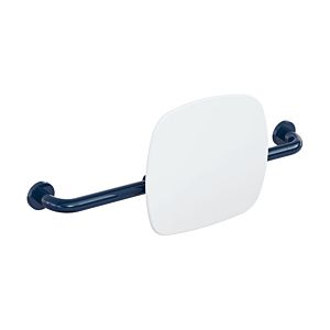 Hewi 801 Rückenstütze 801.51.916150 Wandabstand 150mm, Lehne signalweiß, stahlblau