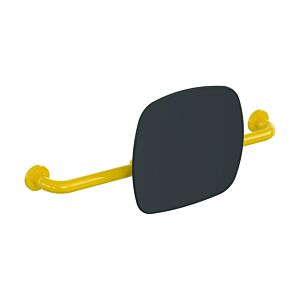 Hewi 801 backrest 801.51.916218 distance to wall 150mm, backrest anthracite grey, senfgelb