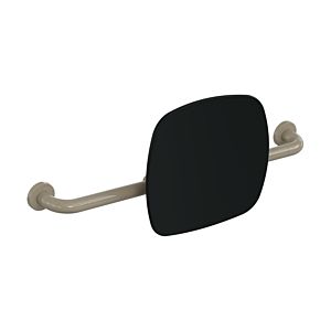 Hewi 801 backrest 801.51.916386 distance to wall 150mm, backrest jet black, sand