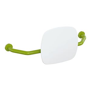 Hewi 801 backrest 801.51.917174 distance to wall 230mm, backrest signal white, apple green