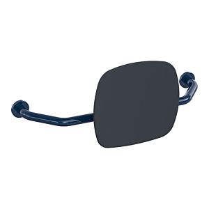 Hewi 801 Rückenstütze 801.51.917250 Wandabstand 230mm, Lehne anthrazitgrau, stahlblau