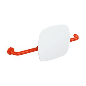 Hewi 801 backrest 801.51.9261L36 distance to wall 150mm, left version, backrest signal white, coral