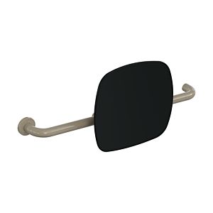 Hewi 801 backrest 801.51.9263L86 distance to wall 150mm, left version, backrest jet black, sand