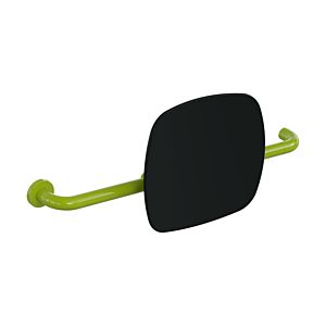 Hewi 801 backrest 801.51.9263L74 distance to wall 150mm, left version, backrest jet black, apple green