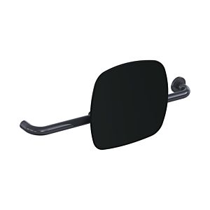 Hewi 801 backrest 801.51.9263R92 distance to wall 150mm, right version, backrest jet black, anthracite grey