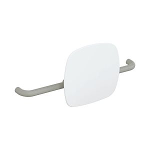 Hewi 801 Rückenstütze 801.51B906195 matt, Lehne signalweiß, felsgrau