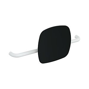 Hewi 801 Rückenstütze 801.51B906398 matt, Lehne tiefschwarz, signalweiß