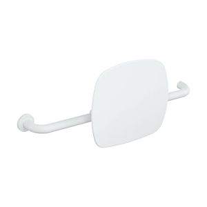 Hewi 801 backrest 801.51B9261L98 distance to wall 150mm, left version, matt, backrest signal white, signal white