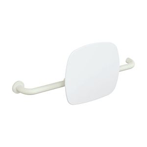 Hewi 801 backrest 801.51B9261L99 distance to wall 150mm, left version, matt, backrest signal white, pure white
