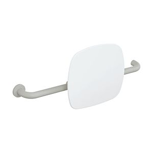 Hewi 801 dossier 801.51B9261L97 distance au mur 150mm, version gauche, mat, dossier blanc signal, gris clair